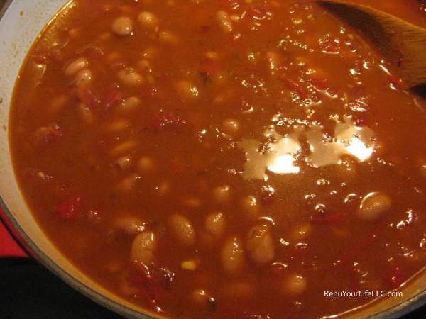 Pinto-beans-in-basic-Tomato-sauce